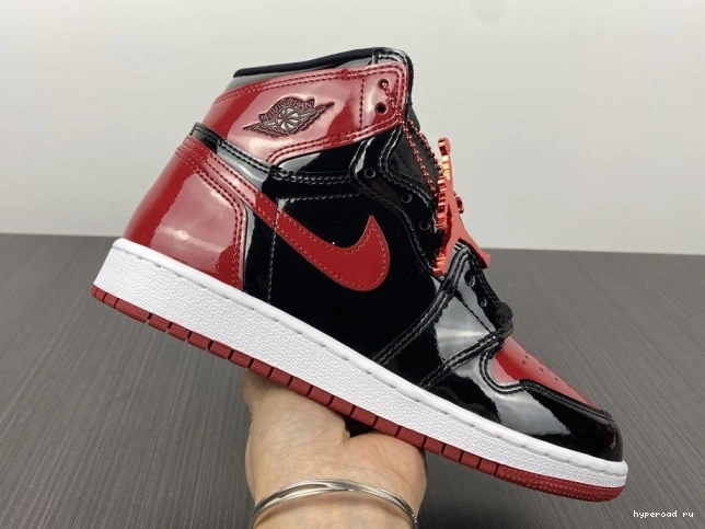 Air OG Bred Patent Jordan High 1 555088-063 0718